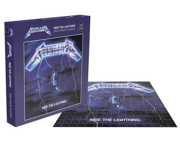 Rock Saw (RSAW015PZ) - "Metallica, Ride the Lightning" - 500 Teile Puzzle