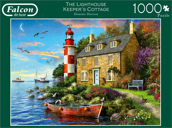 Falcon (11247) - Dominic Davison: "Cottage des Leuchtturmwärters" - 1000 Teile Puzzle