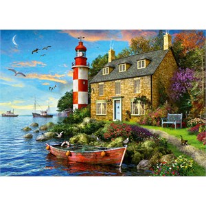 Falcon (11247) - Dominic Davison: "Cottage des Leuchtturmwärters" - 1000 Teile Puzzle