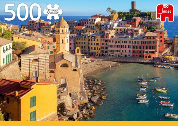 Jumbo (18806) - "Vernazza, Cinque Terre" - 500 Teile Puzzle