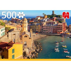 Jumbo (18806) - "Vernazza, Cinque Terre" - 500 Teile Puzzle