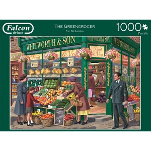 Falcon (11232) - Victor McLindon: "Obstgeschäft" - 1000 Teile Puzzle