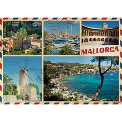 Jumbo (18836) - "Greetings from Mallorca" - 1000 Teile Puzzle
