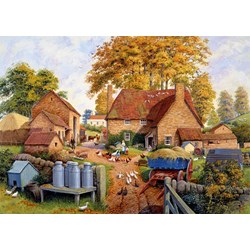 Falcon (11274) - "Autumn on the Farm" - 1000 Teile Puzzle