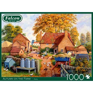 Falcon (11274) - "Autumn on the Farm" - 1000 Teile Puzzle