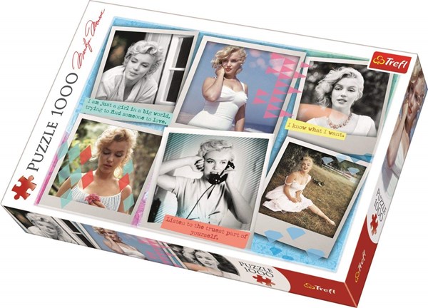 Trefl (10529) - "Marilyn Monroe" - 1000 Teile Puzzle