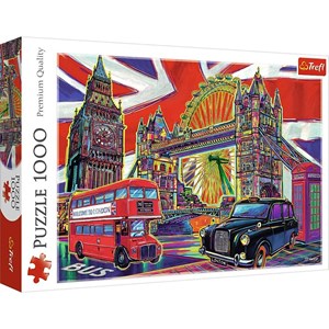 Trefl (10525) - "Farben von London" - 1000 Teile Puzzle