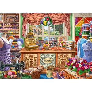 Falcon (11256) - Steve Crisp: "Beim Herrenausstatter" - 1000 Teile Puzzle