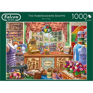 Falcon (11256) - Steve Crisp: "Beim Herrenausstatter" - 1000 Teile Puzzle