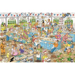 Jumbo (19077) - Jan van Haasteren: "Backe backe Kuchen" - 1500 Teile Puzzle