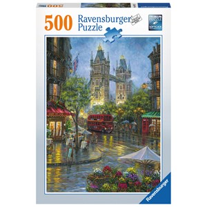 Ravensburger (14812) - "Malerisches London" - 500 Teile Puzzle