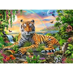 Ravensburger (12896) - "König des Dschungels" - 300 Teile Puzzle