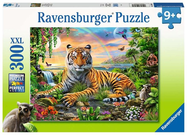 Ravensburger (12896) - "König des Dschungels" - 300 Teile Puzzle
