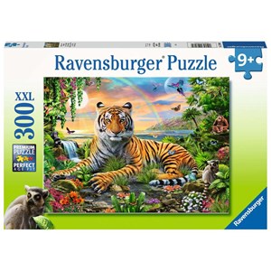 Ravensburger (12896) - "König des Dschungels" - 300 Teile Puzzle