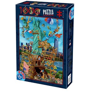 D-Toys (74706) - "New York" - 1000 Teile Puzzle