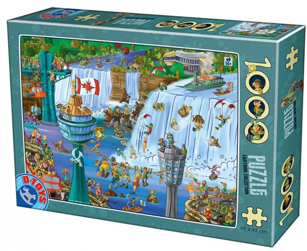 D-Toys (75932) - "Niagara Falls" - 1000 Teile Puzzle
