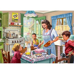 Falcon (11245) - Steve Crisp: "Gemeinsames Backen" - 1000 Teile Puzzle