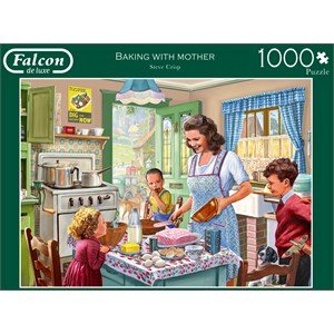 Falcon (11245) - Steve Crisp: "Gemeinsames Backen" - 1000 Teile Puzzle