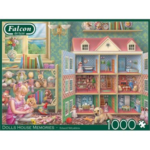 Falcon (11276) - Eduard Shlyakhtin: "Puppenhaus Erinnerungen" - 1000 Teile Puzzle
