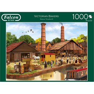 Falcon (11257) - Simon Treadwell: "Viktorianische Mühle" - 1000 Teile Puzzle