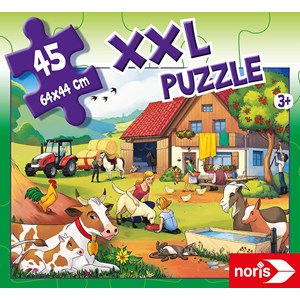 Noris (606031565) - "Urlaub auf dem Bauernhof" - 45 Teile Puzzle