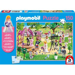Schmidt Spiele (56271) - "Hochzeit" - 150 Teile Puzzle