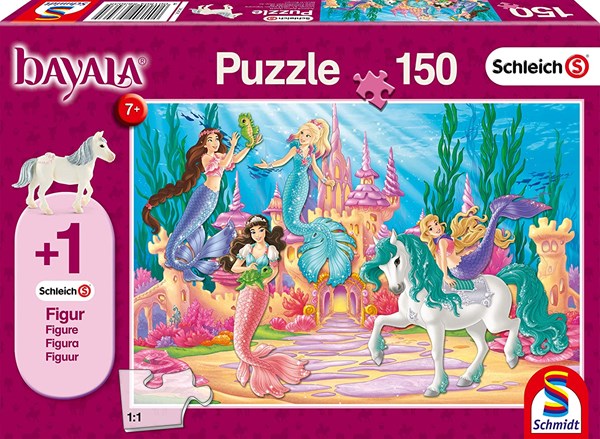 Schmidt Spiele (56303) - "Das Schloss von Meamare" - 150 Teile Puzzle