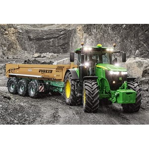 Schmidt Spiele (56314) - "John Deere Traktor 7310R" - 60 Teile Puzzle