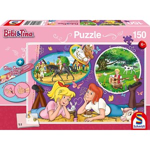 Schmidt Spiele (56321) - "Freundinnnen für immer" - 150 Teile Puzzle