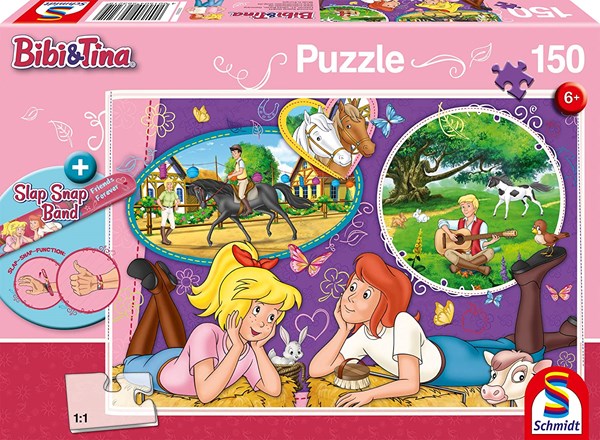 Schmidt Spiele (56321) - "Freundinnnen für immer" - 150 Teile Puzzle