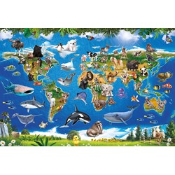 Schmidt Spiele (56355) - "Tierwelt" - 150 Teile Puzzle
