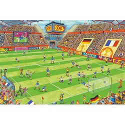 Schmidt Spiele (56358) - "Finale im Fußballstadion" - 150 Teile Puzzle
