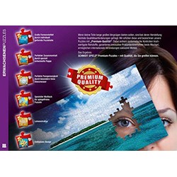 Schmidt Spiele (58369) - "Beeren und Blumen" - 1000 Teile Puzzle