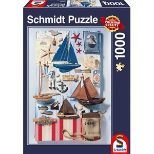 Schmidt Spiele (58381) - "Maritimes Potpourri" - 1000 Teile Puzzle