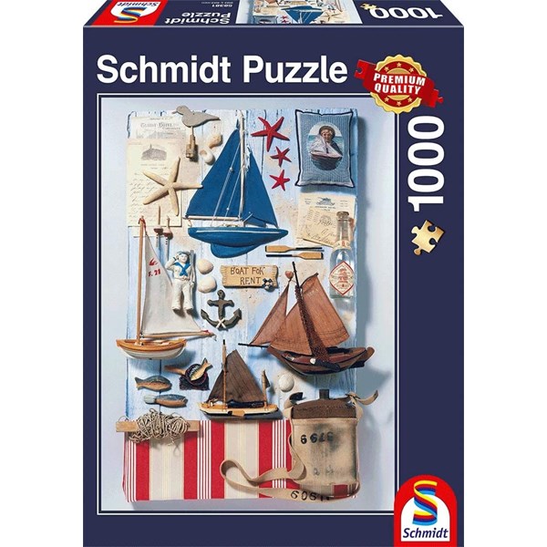 Schmidt Spiele (58381) - "Maritimes Potpourri" - 1000 Teile Puzzle
