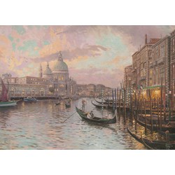 Schmidt Spiele (59499) - Thomas Kinkade: "In den Straßen von Venedig" - 1000 Teile Puzzle