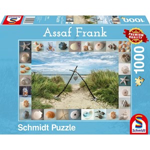 Schmidt Spiele (59631) - "Strandgut" - 1000 Teile Puzzle