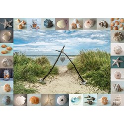 Schmidt Spiele (59631) - "Strandgut" - 1000 Teile Puzzle