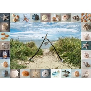 Schmidt Spiele (59631) - "Strandgut" - 1000 Teile Puzzle