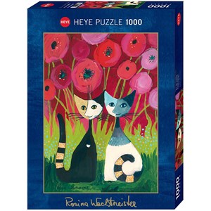Heye (29900) - Rosina Wachtmeister: "Poppy Canopy" - 1000 Teile Puzzle
