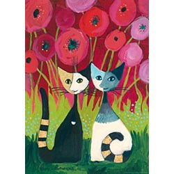 Heye (29900) - Rosina Wachtmeister: "Poppy Canopy" - 1000 Teile Puzzle