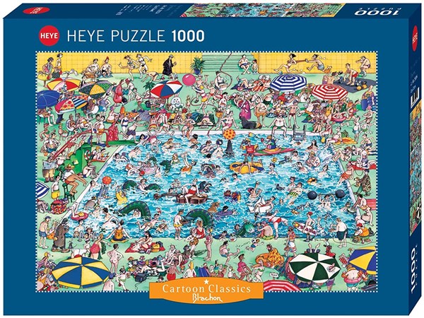 Heye (29904) - Roger Blachon: "Cool Down!" - 1000 Teile Puzzle