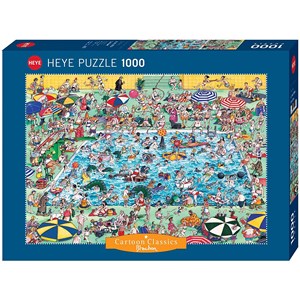 Heye (29904) - Roger Blachon: "Cool Down!" - 1000 Teile Puzzle