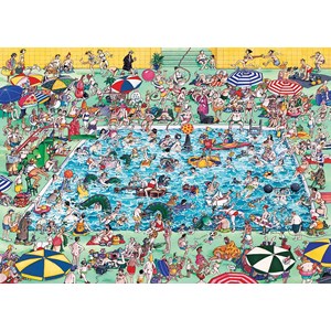 Heye (29904) - Roger Blachon: "Cool Down!" - 1000 Teile Puzzle