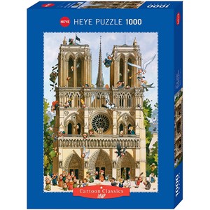 Heye (29905) - Jean-Jacques Loup: "Vive Notre Dame!" - 1000 Teile Puzzle