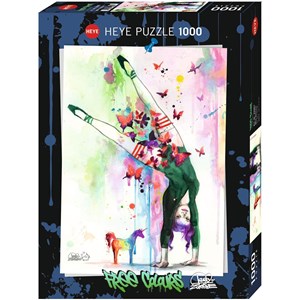 Heye (29907) - "Kleines Einhorn" - 1000 Teile Puzzle