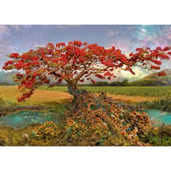 Heye (29909) - "Strontium-Baum" - 1000 Teile Puzzle