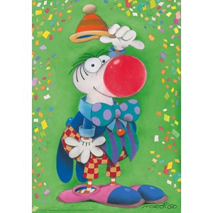 Heye (29911) - Guillermo Mordillo: "Danke!" - 500 Teile Puzzle