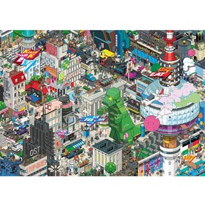 Heye (29915) - eBoy: "Berlin Quest" - 1000 Teile Puzzle