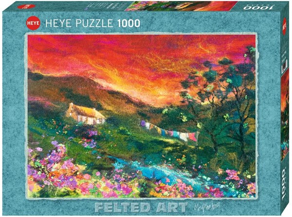 Heye (29916) - Moy Mackay: "Washing Line" - 1000 Teile Puzzle